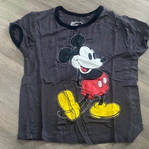 Women's Disney Mickey Mouse Crop Top